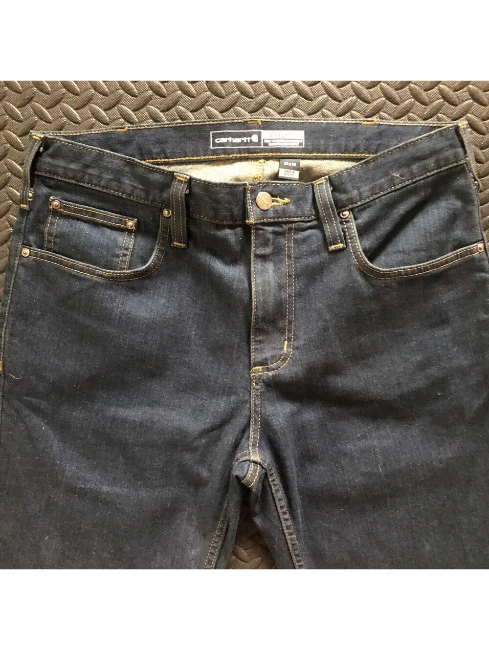 Carhartt Straight Fit Denim Jeans 32x30 Blue